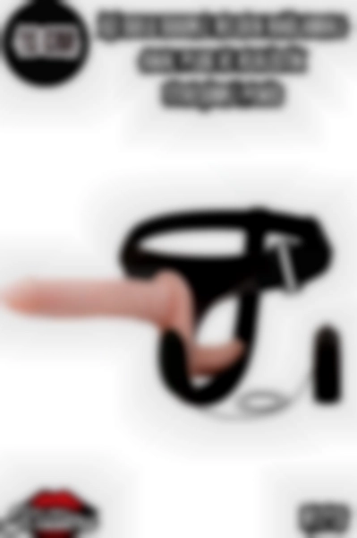 #Kissers00055 - Gerçekçi Titreşimli Penis ve Dolu Anal Plug Seti