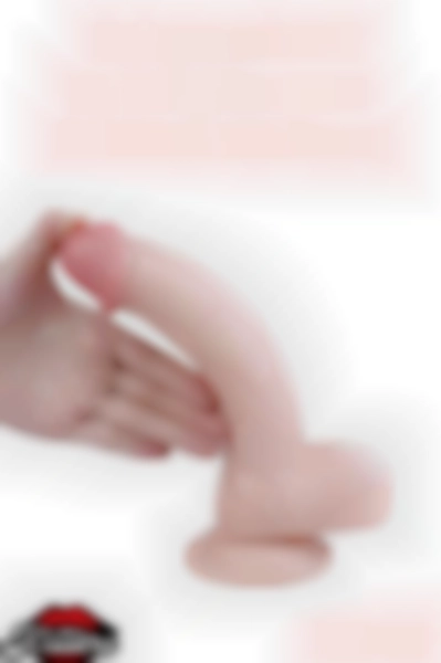 #Kissers00729 - 23 cm Gerçekçi Ultra Realistik Ten Renkli Penis Vantuzlanabilir Kıkırdaklı Ürün