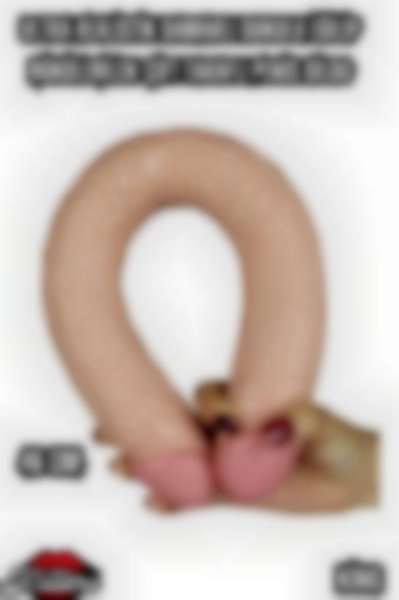#Kissers946 - Ultra Realistik Damarlı Dokulu Çift Taraflı Penis Dildo