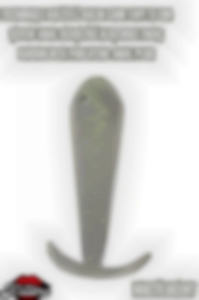 #Kissers931 - Tutamaçlı Kaliteli Cam Yapı 13 Cm Anal Gevşetici Alıştırıcı Tıkaç Plug