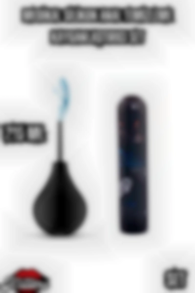 #Kissers903 - 2li Medikal Silikon Anal Temizleme ve Kayganlaştırıcı Seti Kissers