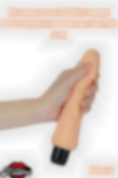 #Kissers00827 - Çift Katmanlı Ultra Realistik ve Yumuşak Dokulu Anal Dildo Penis Vibra