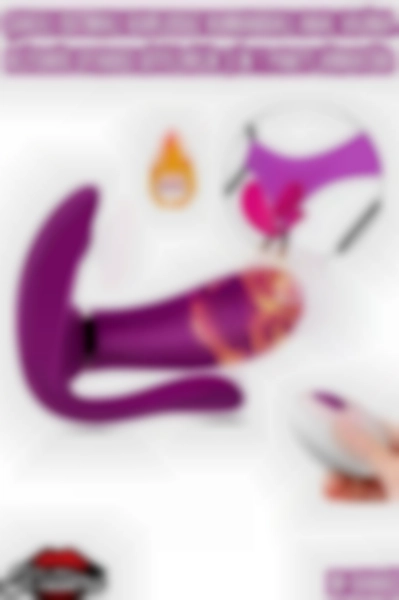 #Kissers264 - Kablosuz Kumandalı 3in1 Vibratör: Anal, Vajina ve Klitoris Uyarıcı