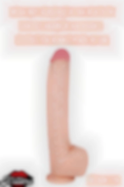 #Kissers00714 - Gerçekçi Ultra Realistik 49 cm Penis - Ten Rengi Vantuzlu Kıkırdaklı Penis