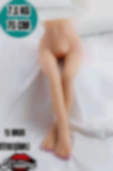 #Kissers196 - Ultra Realistik Anal Vajinal Mastürbatör Manken - 70 cm Boy 7.8 kg