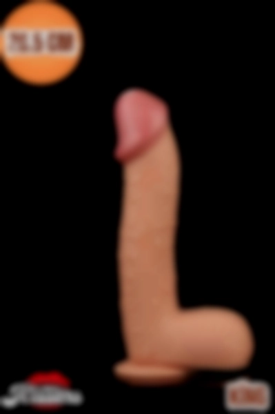 #Kissers197 - Gerçekçi Et Dokusunda Realistik Büyük Boy Kalın Penis Dildo 28.5 Cm