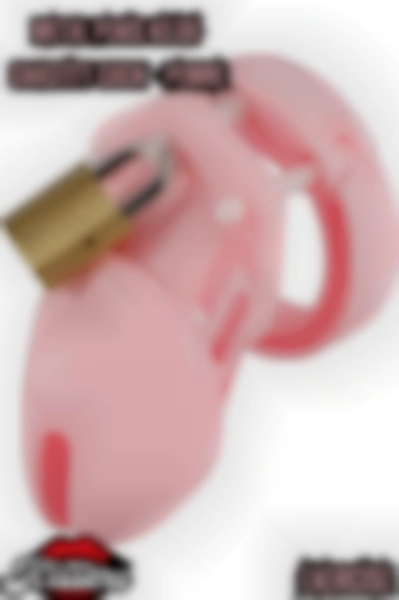#Kissers205 - Erkek Bekaret Cihazı - Silikon Pembe Penis Kilidi