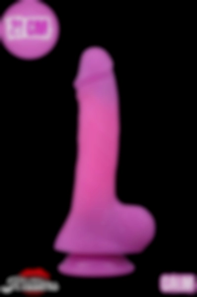 #Kissers190 - Ultra Yumuşak ve Realistik 21 cm Pembe Dildo