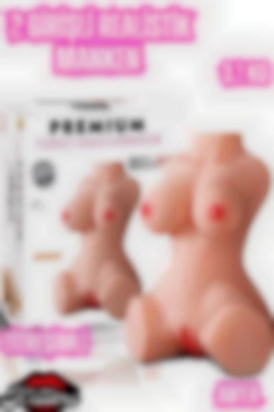 #Kissers145 - Çift Girişli Realistik Manken Anal Vajinal Mastürbatör
