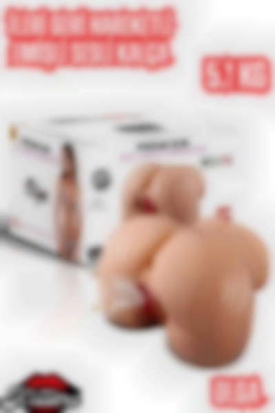 #Kissers144 - Yüksek Performanslı Sesli Suni Kalça Mastürbatörü 5.1 Kg