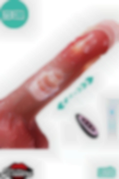 #Kissers117 - Realistik Ten Rengi Penis Dildo 19 Cm Uzaktan Kumandalı ve Isıtmalı