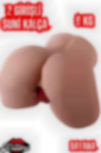 #Kissers125 - Gerçekçi Boyutta Kalça Mastürbatör - Çift Girişli Titreşimli Anal Vajina 9 Kg