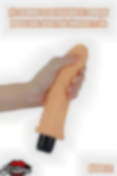 #Kissers00825 - Çift Katmanlı Ultra Realistik ve Yumuşak Dokulu Anal Dildo Penis Vibra
