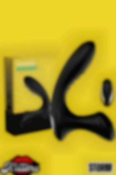 #Kissers093 - Klitoris ve G Noktasını Uyaran Titreşimli Manyetik Şarjlı Vibratör - Siyah 15 cm