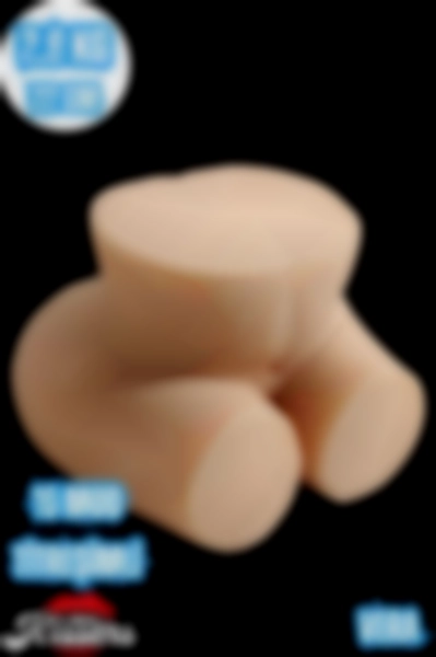 #Kissers005 - Gerçekçi Titreşimli Anal Vajinal Mastürbatör Kadın Kalça