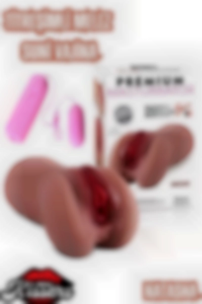 #Kissers016 - Gerçekçi ve Büyük Boy Titreşimli Vajina Mastürbatör