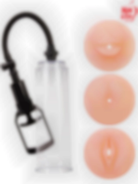 #3000013675 - Penis Pompası 3 Adet Silikon Başlıklı
