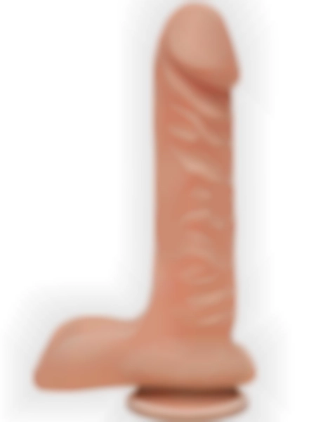 #3001170004 - Super D Testisli Dildo 20 cm