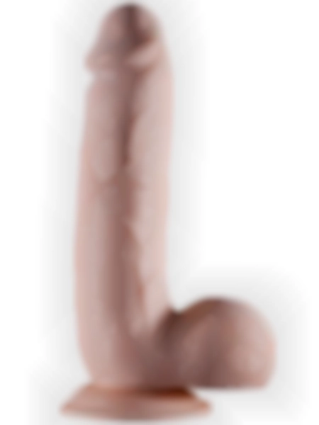 #T21328 - Vantuzlu Realistik Dildo 20 cm