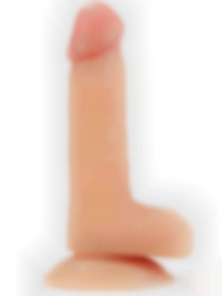 #LV1087 - LoveToy Ultra Yumuşak Realistik Penis 18 cm