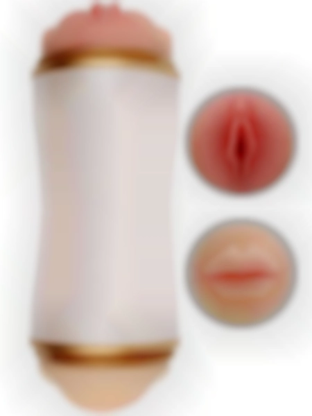 #AMLL1 - Reallistik Vajinal Oral Çift Taraflı Mastürbatör