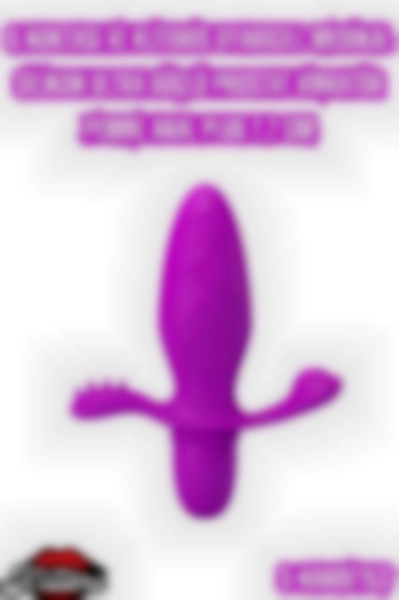 #Kissers00684 - G Noktası ve Klitoris Stimülasyonuyla Ultra Güçlü Anal Plug 7.2 Cm