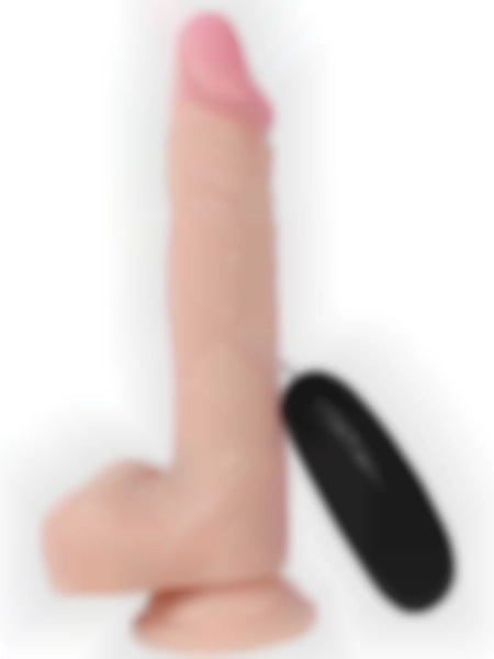 #XSWBC10030 - Titreşimli Realistik Gerçekçi Doku Dildo 21 cm