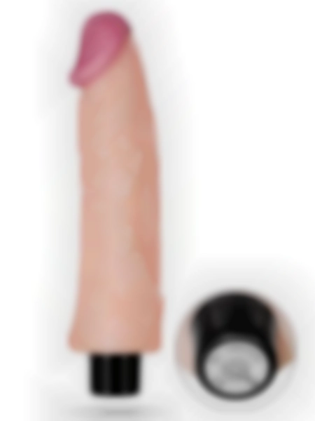#LV0913 - 8&quot; Yumuşak ve Et Dokusunda Titreşimli Vibratör 20 cm