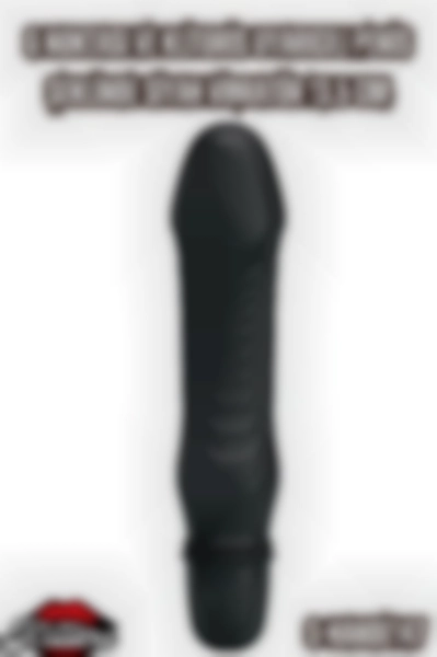#Kissers00679 - G Noktası ve Klitoris Uyarıcılı Siyah Vibratör 13.5 Cm