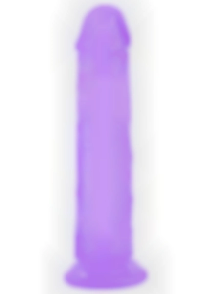 #VN319003P - 8.5&quot; Realistik Mor Jel Dildo 21.5 cm