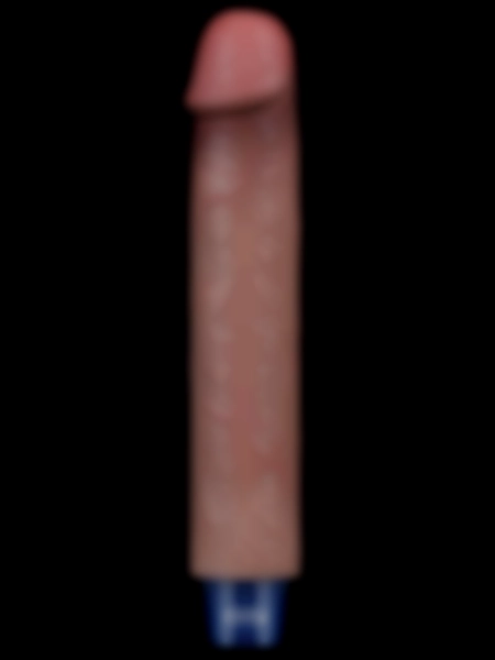#LV430221 - 9&quot; REAL SOFTEE Rechargeable Silicone Vibrating Dildo