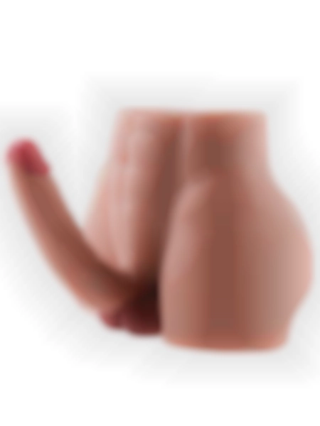 #LJ3142 - Jakob Real Texture Male Butt Yarım Vücut 7.7 kg