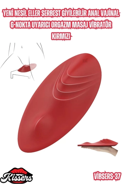 #Kissers00771 - Yeni Nesil Eller Serbest Giyilebilir Anal Vajinal G-nokta Uyarıcı Orga