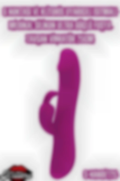 #Kissers00661 - G Noktası ve Klitoris Uyarıcılı Fuşya Vibratör 20 Cm