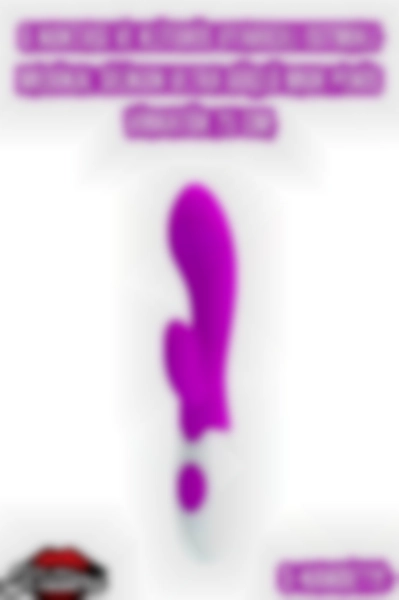 #Kissers00651 - Boyunda Isıtmalı Penis Vibratörü G Noktası ve Klitoris Uyarıcılı 20 Cm