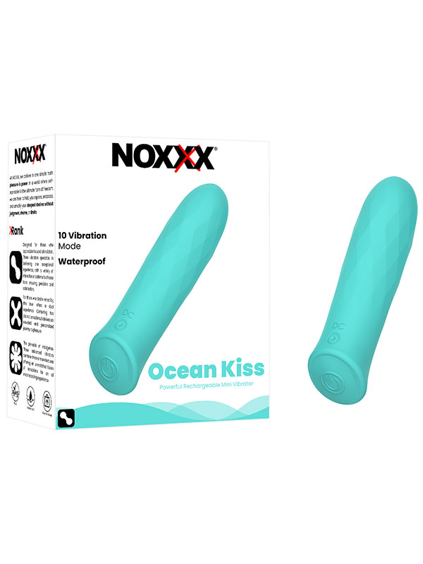 #202113 - NOXXX Ocean Kiss Güçlü Şarjlı Bullet 8.5 cm