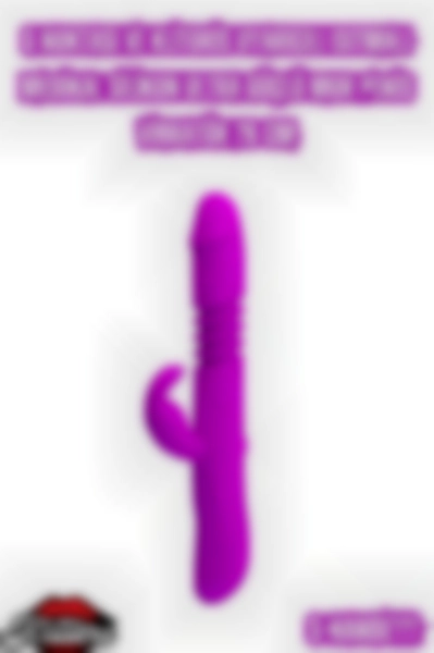 #Kissers00643 - G Noktası ve Klitoris Uyarıcılı Isıtmalı Ultra Güçlü Vibratörü 26 Cm