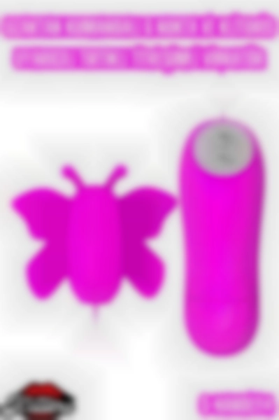 #Kissers00625 - Uzaktan Kumandalı G Nokta ve Klitoris Uyarıcılı Tırtıklı Titreşimli Vibratör Kissers