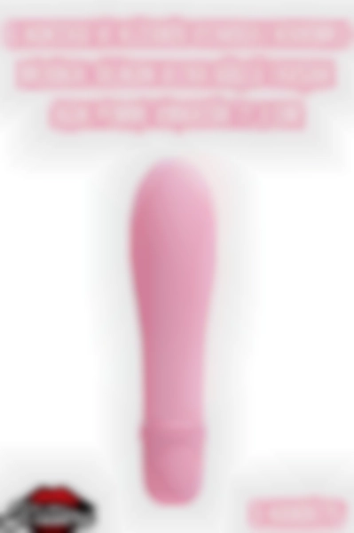 #Kissers00606 - G Noktası ve Klitoris Uyarıcılı Kıvrımlı Medikal Silikon Ultra Güçlü Tavşan Açık Pembe Vibratör 12.3 Cm