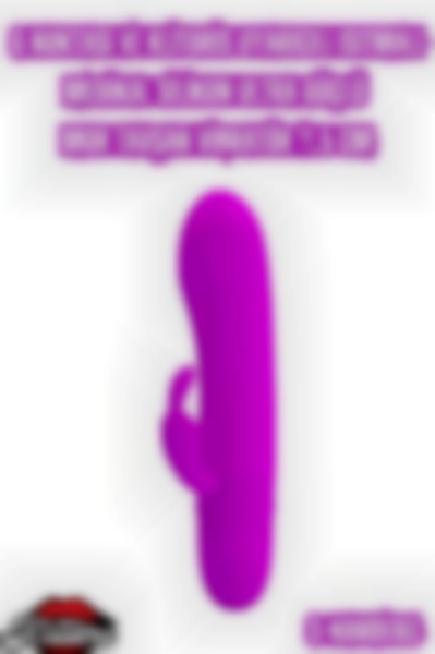 #Kissers00599 - Mor Tavşan Vibratör G Noktası ve Klitoris Uyarıcılı Isıtmalı Vibratör