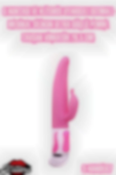 #Kissers00598 - G Noktası ve Klitoris Uyarıcılı Isıtmalı Tavşan Vibratör 26.5 Cm