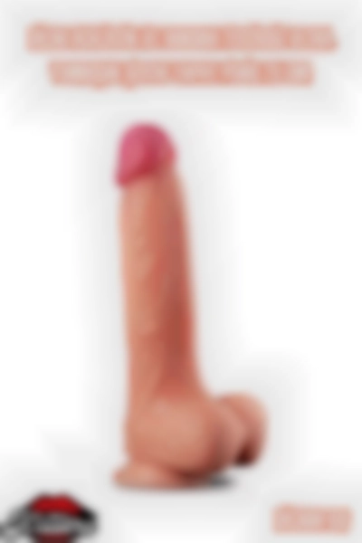 #Kissers00806 - Realistik Jel Dokuda Ultra Yumuşak Şeffaf Yapay Penis
