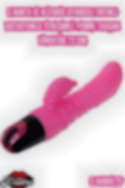 #Kissers00556 - G Nokta ve Klitoris Uyarıcılı Tırtıklı Titreşimli Vibratör 23 Cm