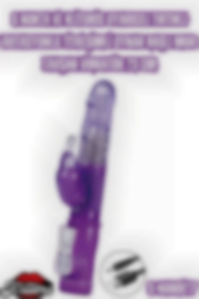 #Kissers00548 - G Nokta ve Klitoris Uyarıcılı Tırtıklı Rotasyonlu Titreşimli 23 Cm