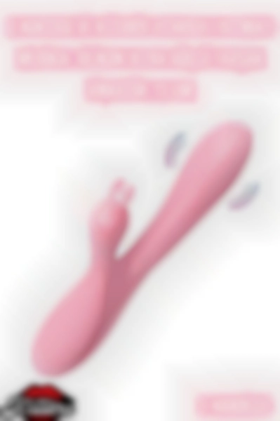 #Kissers00539 - G Noktası ve Klitoris Uyarıcılı Isıtmalı Tavşan Vibratör