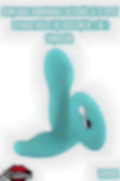 #Kissers00524 - Kablosuz Kumandalı Klitoris ve G-Spot Uyarıcı Külot İçi Vibratör