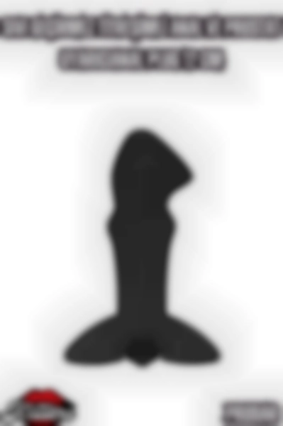 #Kissers00521 - 12 cm Boyunda Sıvı Geçirmez Titreşimli Anal ve Prostat Uyarıcı Anal Plug