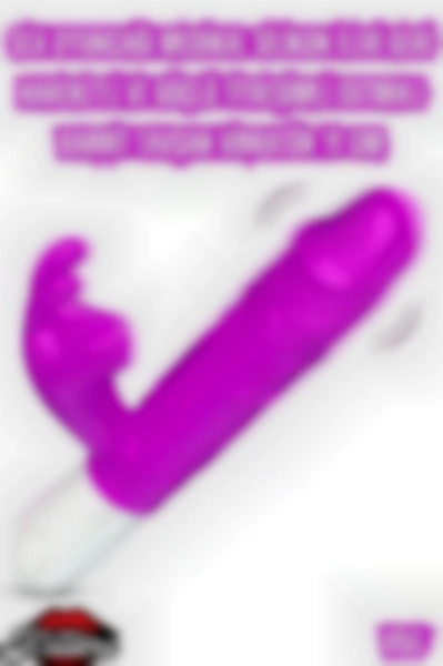 #Kissers00502 - Yüksek Performanslı Titreşimli Isıtmalı Rabbit Vibratör
