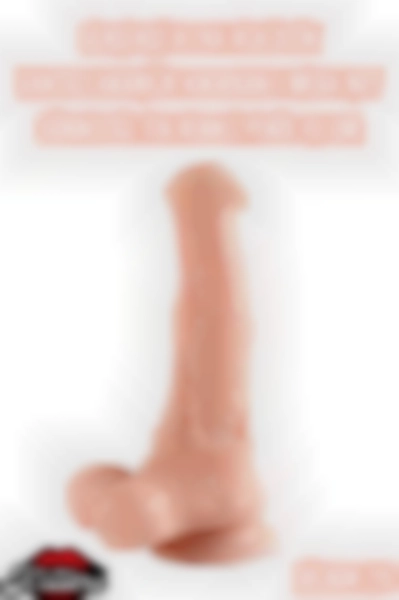 #Kissers00488 - Ultra Realistik Sünnetsiz Ten Renkli Penis 43 Cm