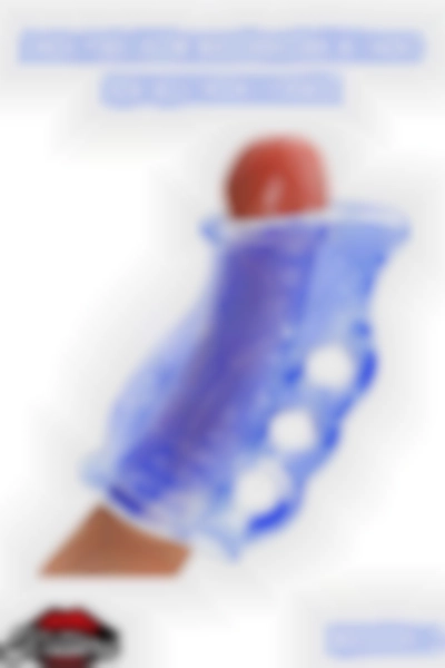 #Kissers00789 - &quot;Erkek Penis Eğitim Mastürbatörü İki Tarafı Açık Uçlu Tırtıklı Stroker&quot;